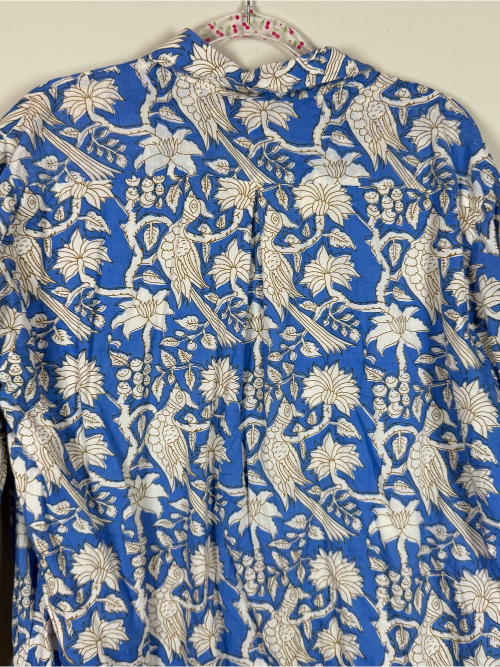 Women’s HOLLY SHAE Design Haley Mini Shirt Dress Tropical Toile Plus Size XL - Picture 7 of 10